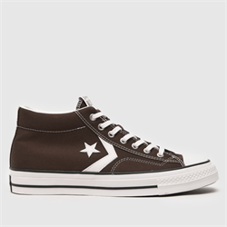 Converse - Converse star player 76 mid trainers in brown (Mens)