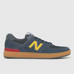 New Balance - New Balance all coasts 574 trainers in navy (Mens)