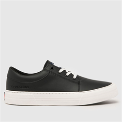 Tommy Jeans - Tommy Jeans vulcanised skate trainers in black (Mens)