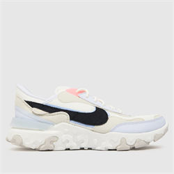 Nike - Nike react revision trainers in white & grey (Womens)