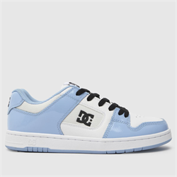 DC - DC manteca 4 trainers in white & blue (Womens)
