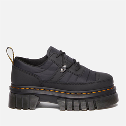 Dr. Martens - Dr. Martens Women's Audrick Quilted Nylon 3-Eye Shoes - UK 8 (Womens)