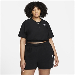 Nike - Nike Air Women's Pique Polo - Black (Womens)