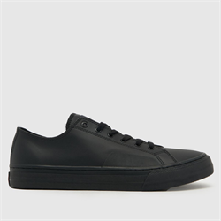 Tommy Hilfiger - Tommy Jeans lace vulc ess trainers in black (Mens)