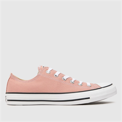 Converse - Converse ctas ox trainers in pink (Womens)