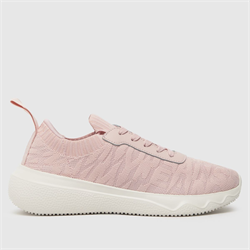Tommy Jeans - Tommy Jeans flexi jacquard trainers in pale pink (Womens)