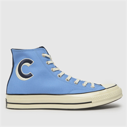 Converse - Converse chuck 70 hi letterman trainers in blue (Mens)