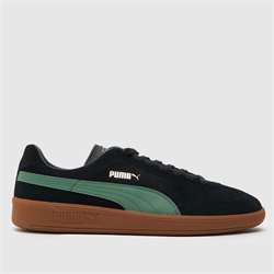 Puma - PUMA terrace classic trainers in black & green (Mens)