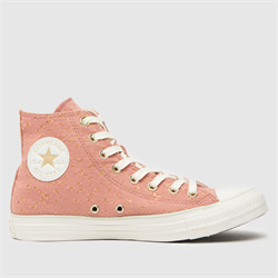Converse - Converse millenium glam trainers in pale pink (Womens)