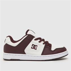 DC - DC manteca 4 sn trainers in white & burgundy (Womens)