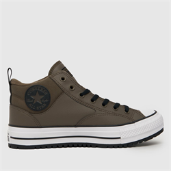 Converse - Converse all star malden street trainers in brown & black (Mens)