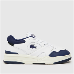 Lacoste - Lacoste lineshot trainers in navy & white (Mens)