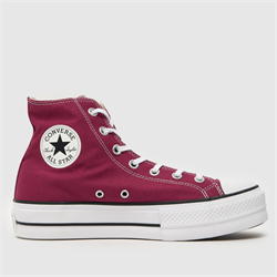 Converse - Converse all star lift trainers in pink (Womens)