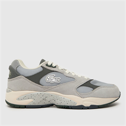 Lacoste - Lacoste storm 96 vintage trainers in light grey (Womens)