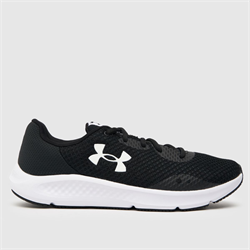Under Armour - Under Armour charged pursuit 3 trainers in black & white (Womens)