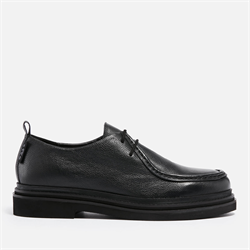 WALK LONDON - Walk London Men's Brooklyn Apron Pebbled Leather Shoes - UK 7 (Mens)