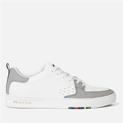 PS Paul Smith - PS Paul Smith Men's Cosmo Leather Basket Trainers - UK 8 (Mens)